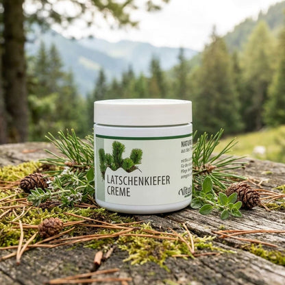 Latschenkiefer Creme Unterweger – regenerierende Naturkosmetik zur Pflege nach dem Sport & bei Muskelverspannungen