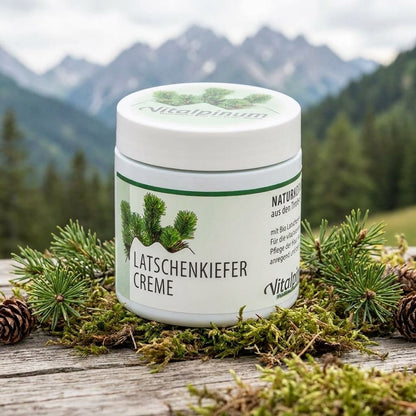 Latschenkiefer Creme Unterweger – regenerierende Naturkosmetik zur Pflege nach dem Sport & bei Muskelverspannungen