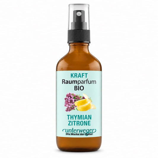 BIO Raumparfum Zitrone & Thymian Unterweger – Natürliche Frische für dein Zuhause