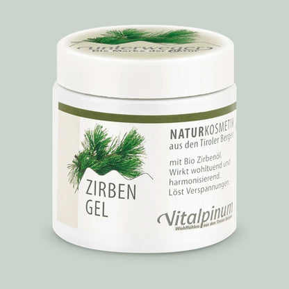 Gel alla resina di pino con olio di pino bio – gel rinfrescante rinfrescante per muscoli & gambe | Unterweger 100 ml