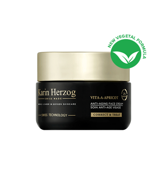 Karin Herzog – Vita-A-Apricot | Crema Viso Antietà all'Ossigeno | 50 ml