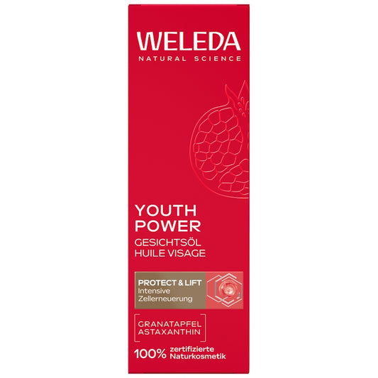 WELEDA Youth Power Gesichtsöl Granatapfel