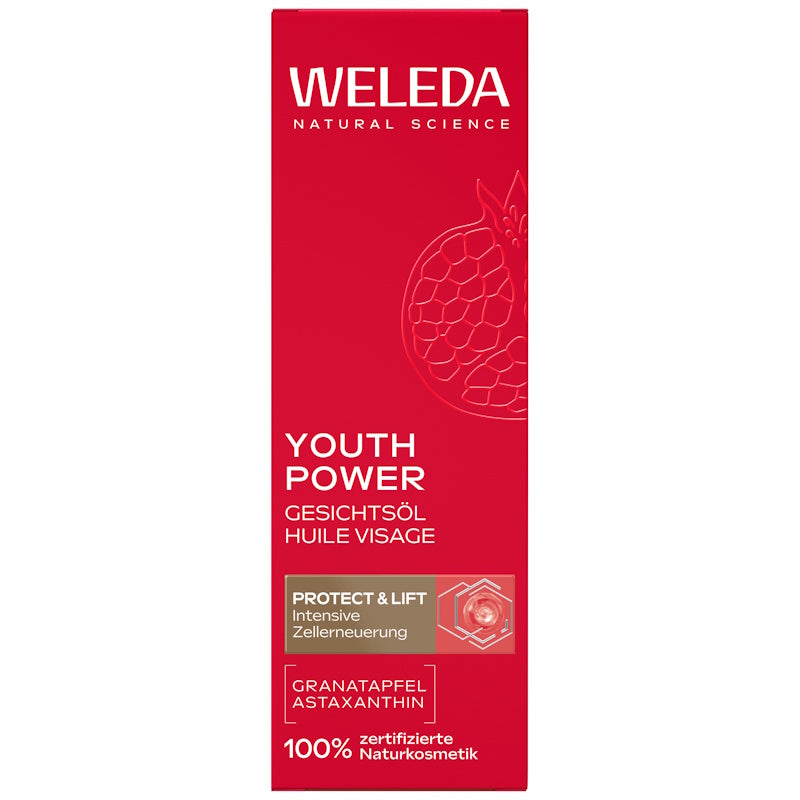WELEDA Youth Power Gesichtsöl Granatapfel