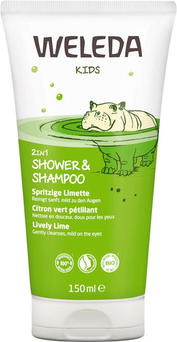 WELEDA Kids 2in1 Shower & Shampoo Lime