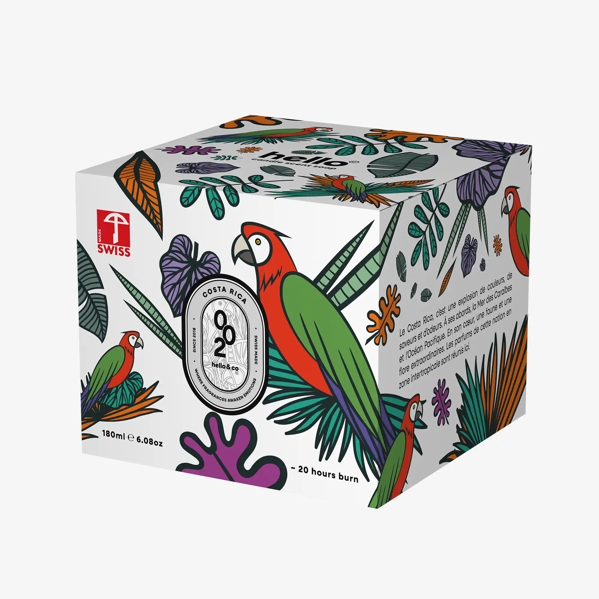 Costa Rica - Bougie Parfumée