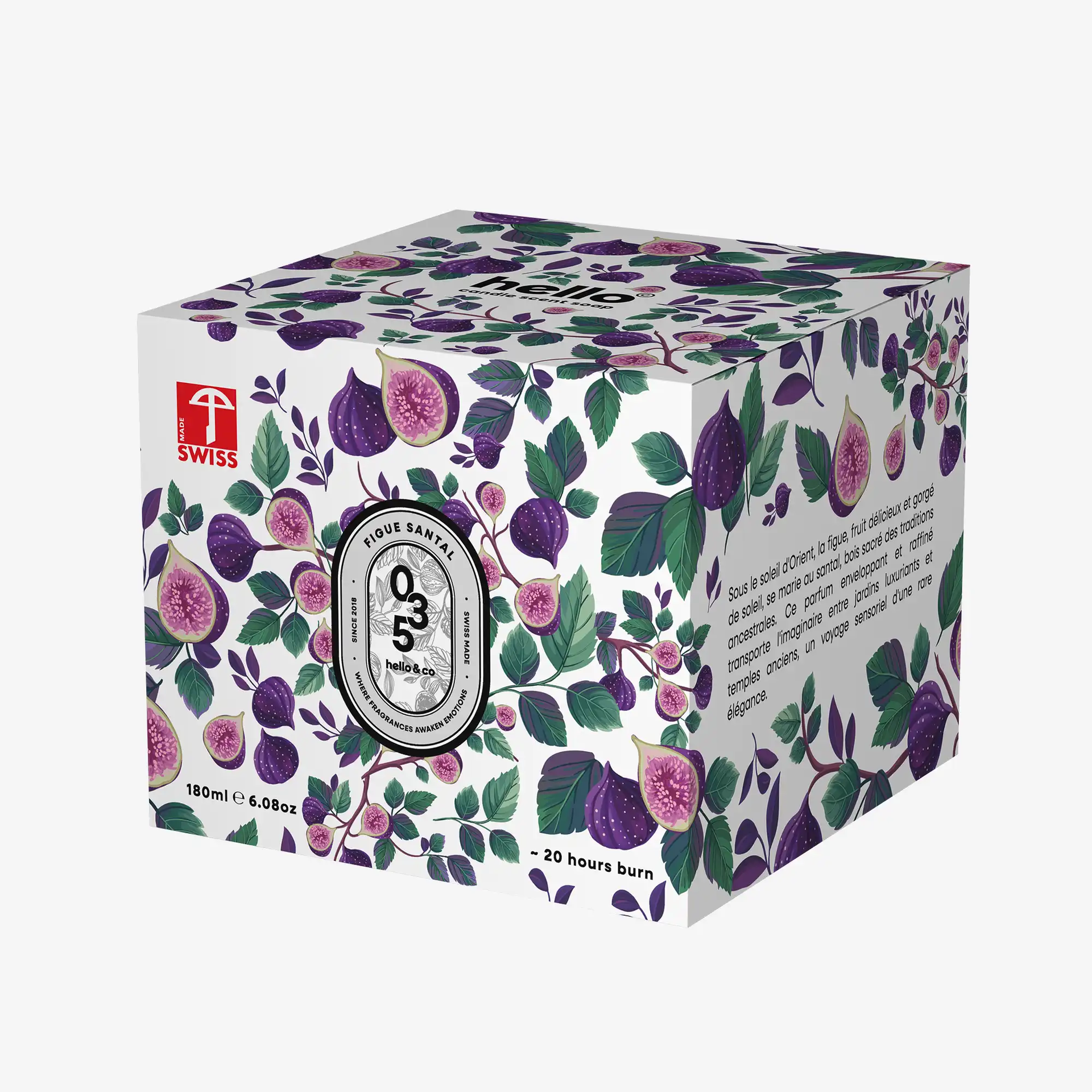 Figue Santal - Bougie Parfumée