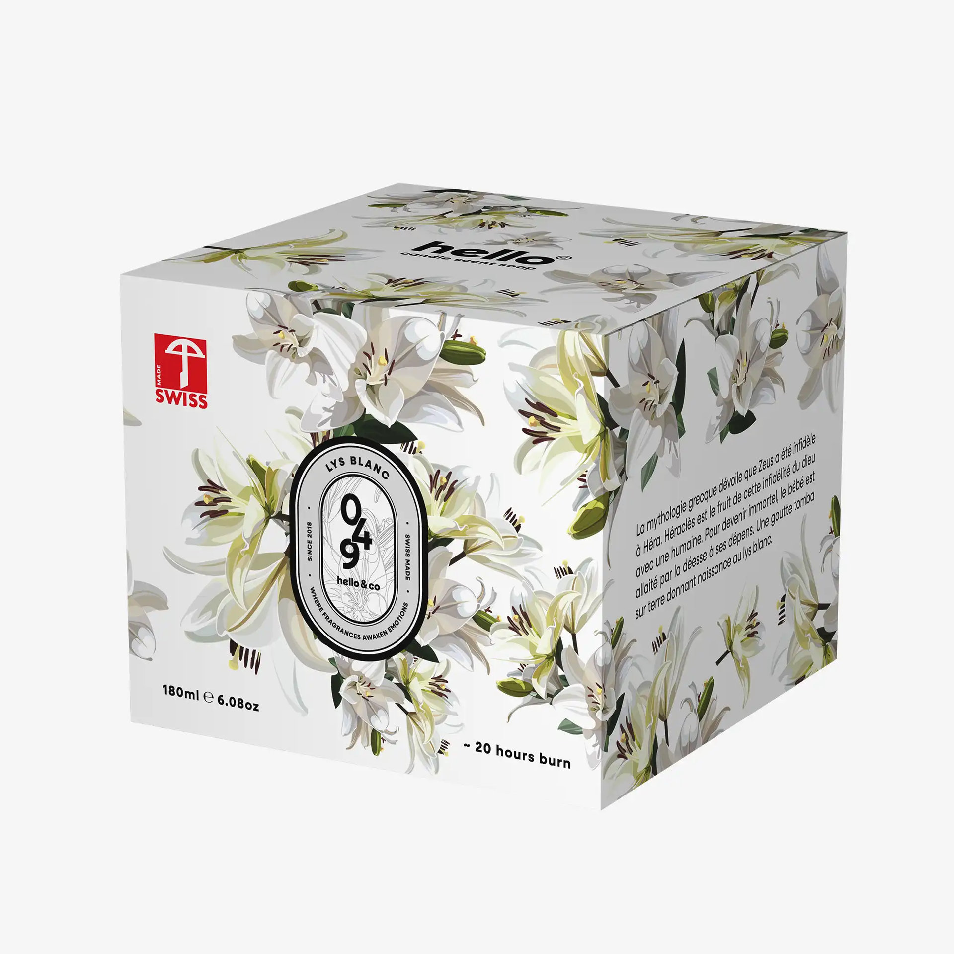 Lys Blanc - Bougie Parfumée