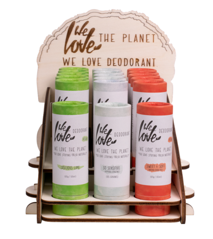 WLTP Leer - Display für Deo Stick
