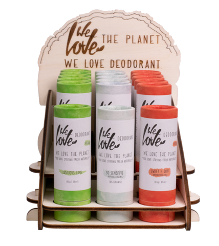 WLTP Leer - Display für Deo Stick