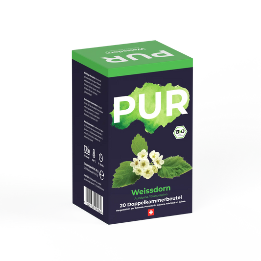 PUR Weißdorntee BIO 20 Beutel
