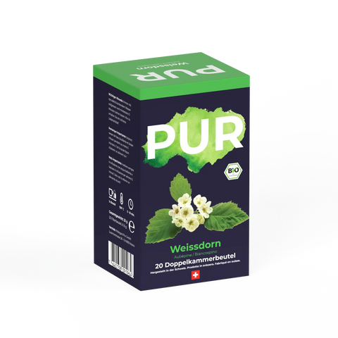 PUR Weißdorntee BIO 20 Beutel