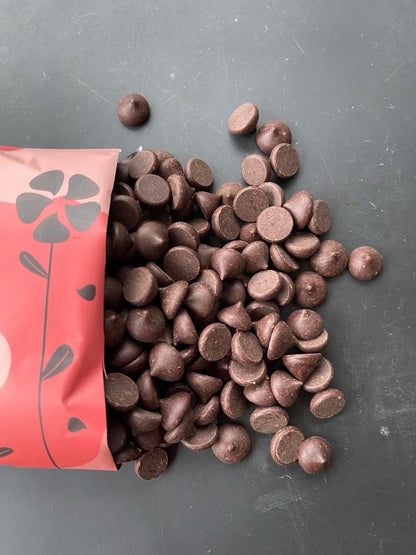 Bio-Schoko-Tropfen 100% Kakao Backchips im amerikanischen Stil vegan ⚠️Produkt wird ungekühlt verschickt⚠️