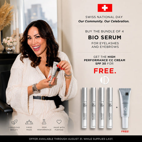 1 Year Supply (4 pieces): Bio Serum Advance Formula Eyelashes + Eyebrows 5ml SAVE 20%