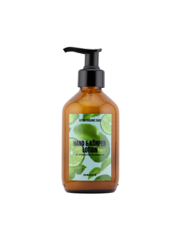 Lotion pour les mains et le corps à la bergamote