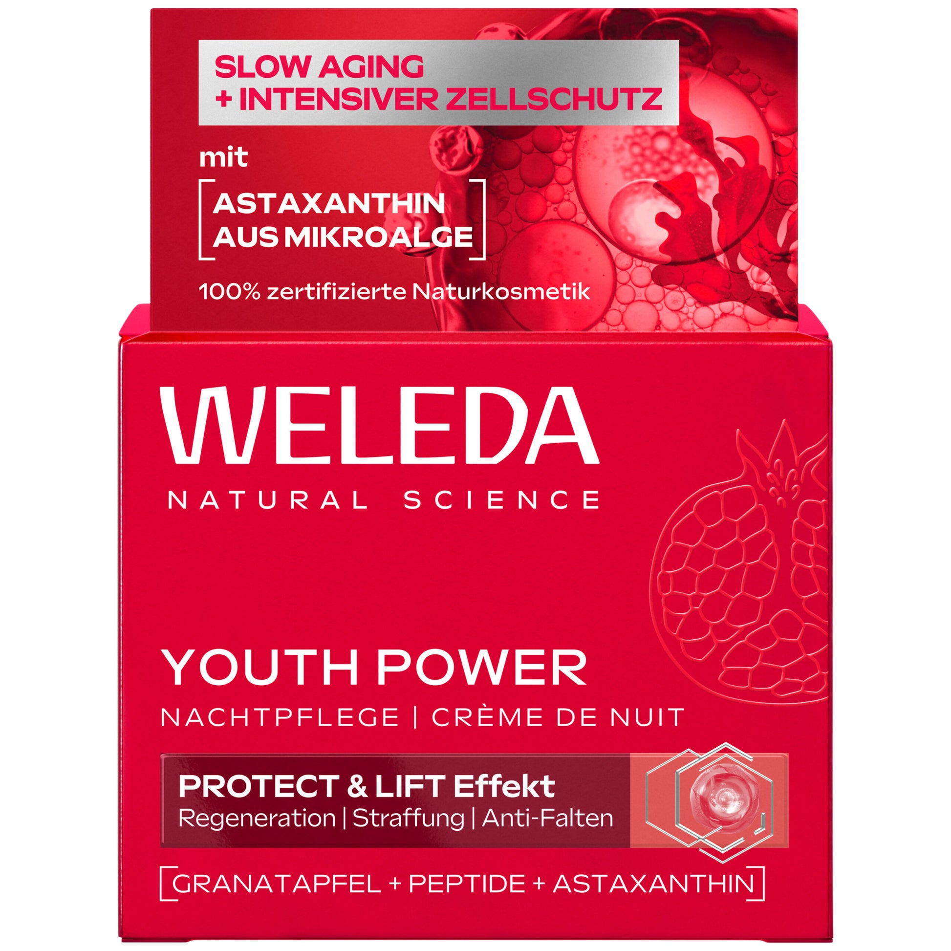 WELEDA Youth Power Nachtpflege Granatapfel