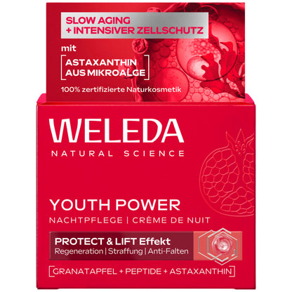 WELEDA Youth Power Nachtpflege Granatapfel
