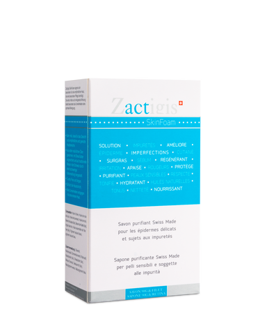 Zactigis SkinFoam — Pain de savon doux peaux mixtes
