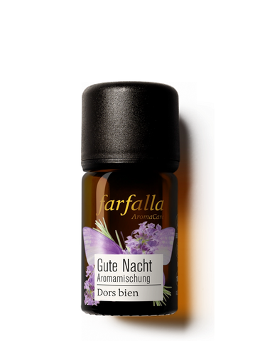 Farfalla – Mélange d'arôme Lavande pour Bien Dormir | Mélange d'aromathérapie | 5 ml