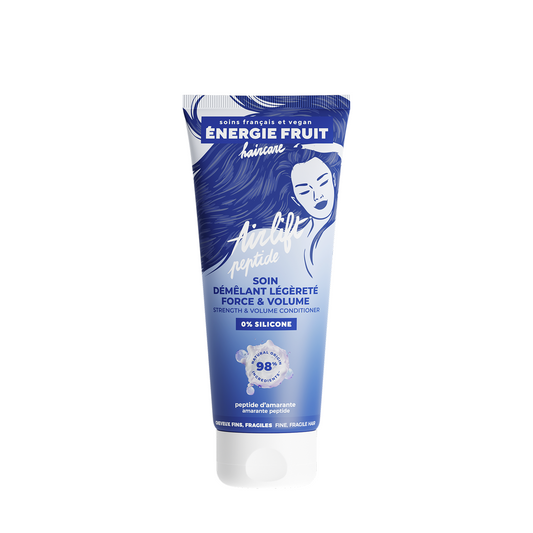 SOIN DEMELANT FORCE & VOLUME SANS SILICONE - CHEVEUX FINS, FRAGILES
