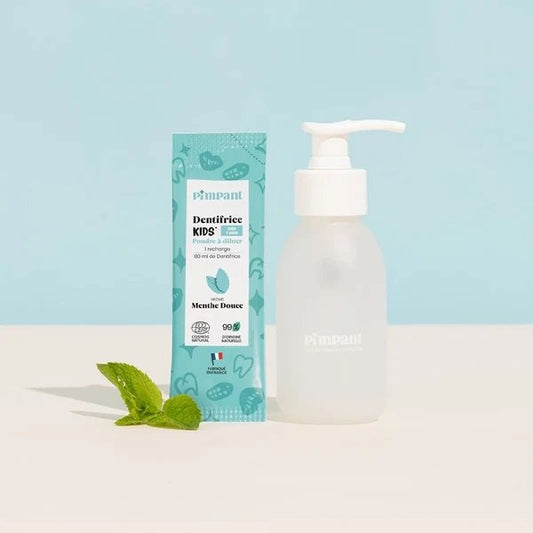 Kit découverte Dentifrice menthe douce Kids poudre à diluer 8 gr