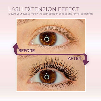 Lash Extension Tubing Mascara: Black