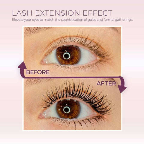 Lash Extension Tubing Mascara: Black