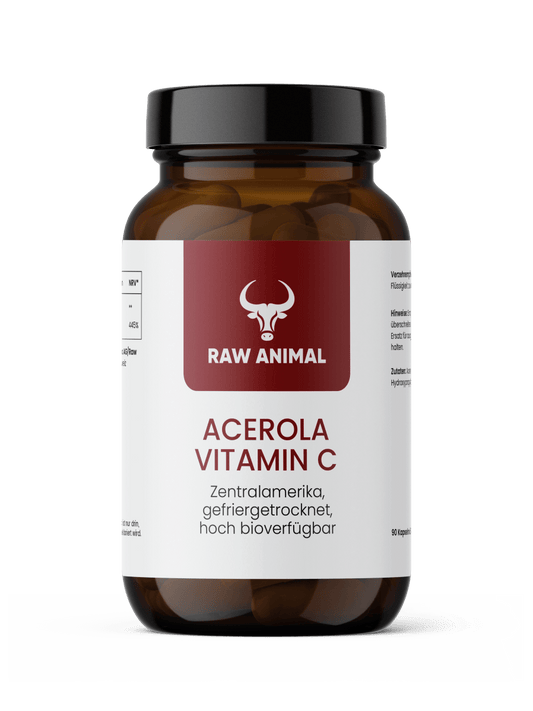 Acerola Vitamin C Kapseln hochdosiert