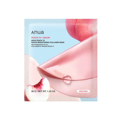 ANUA Peach 70 Niacin Brightening Collagen Mask