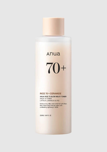 Anua Rice 70 Glow Milky Toner 250 ml