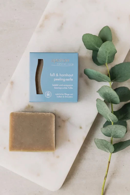 Apeiron - Foot and Callus Peeling Soap - Refreshing Care 🌿🧼