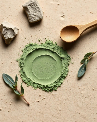 Grüne Montmorillonit-Tonerde