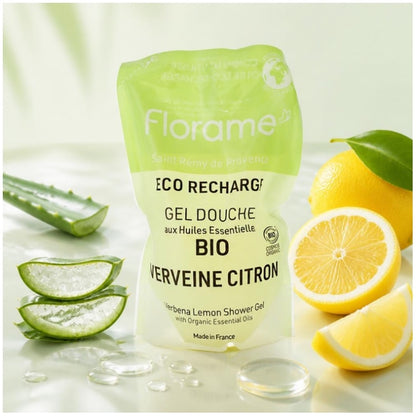 Florame Éco-Recharge Gel Douche Verveine Citronnée 700 ml