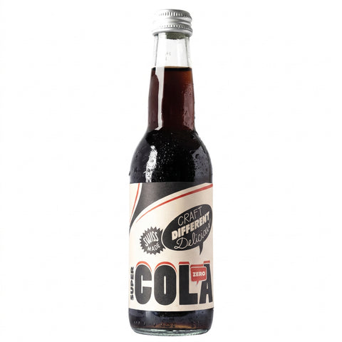 Super Cola Zero — Bottiglia di vetro 330ml