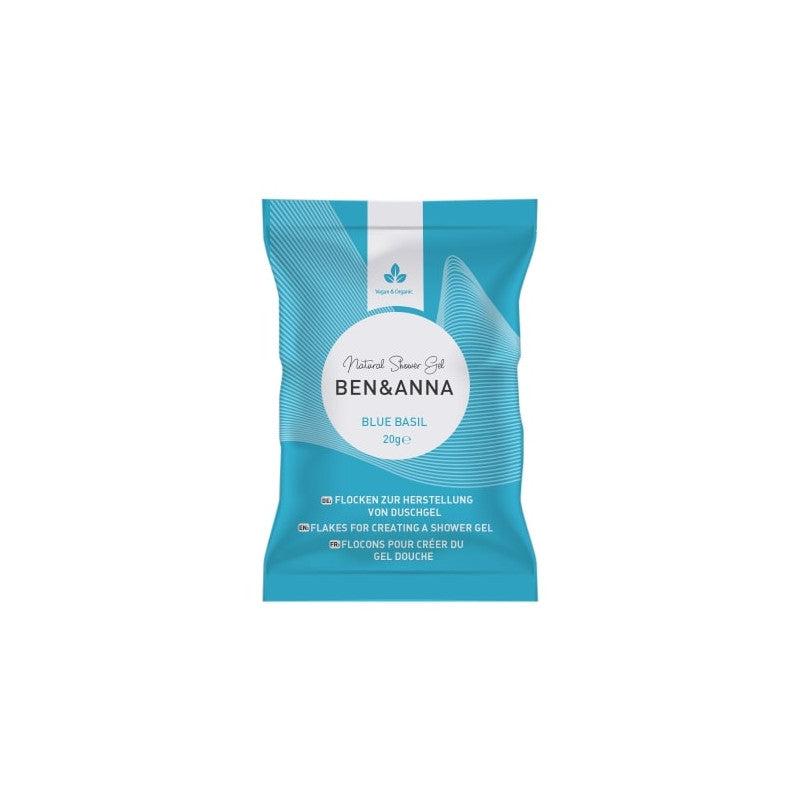 Duschflakes Blue Basil