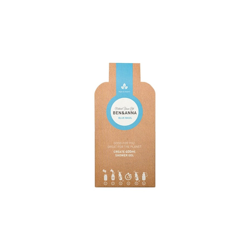 Duschflakes Blue Basil