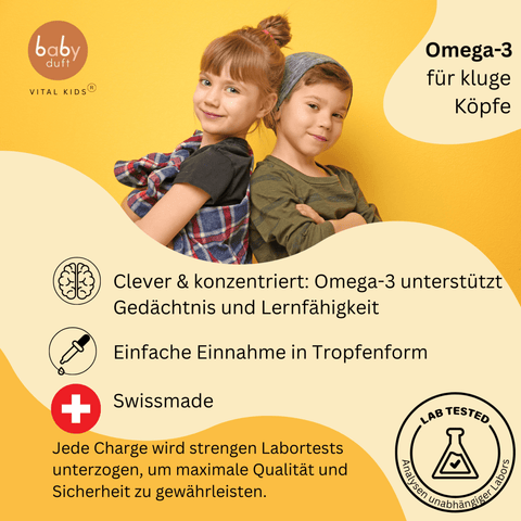 VITAL KIDS® Pflanzliches Omega-3