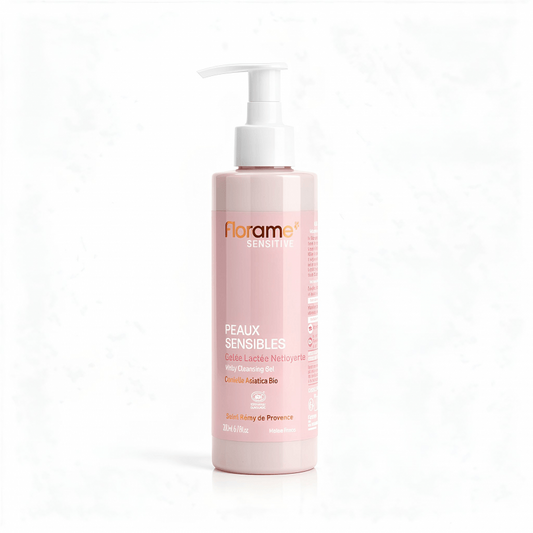 Florame SENSITIVE Sanfte Reinigungsmilch-Gelee – Empfindliche Haut – 200 ml
