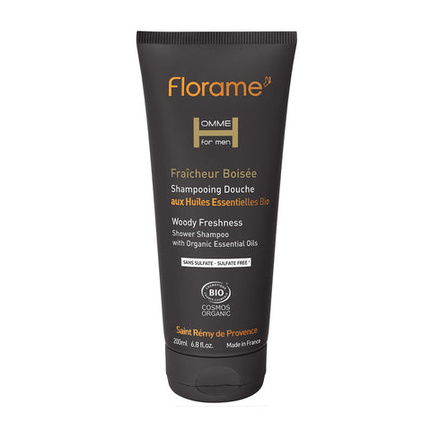 Florame - Woody Freshness Shower Shampoo - Fresh woody scent, invigorating cleanse 🪵🌿💧
