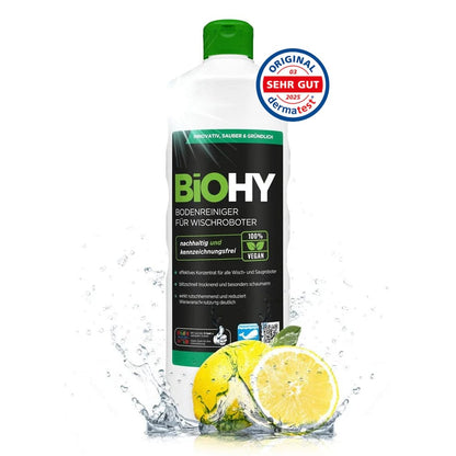 BiOHY Bodenreiniger für Wischroboter 1L (Konzentrat) mit Frischeduft