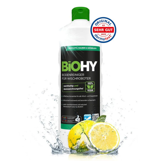 BiOHY Nettoyant pour sols pour robots laveurs 1 L (concentré) au parfum frais