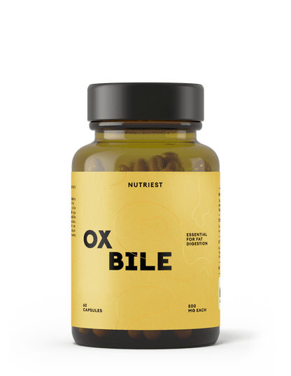 Organic Grass-Fed Ox Bile Capsules