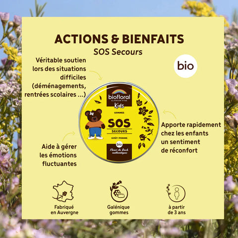 Caramelle gommose Fiori di Bach ''SOS Soccorso''