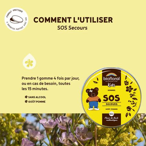 Caramelle gommose Fiori di Bach ''SOS Soccorso''