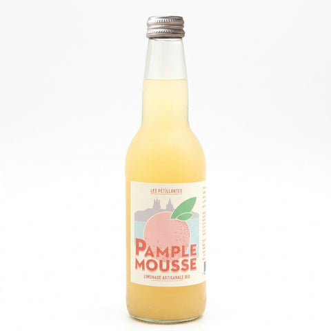 Organic Lemonade "Les Pétillantes" — Grapefruit — Glass bottle 330ml