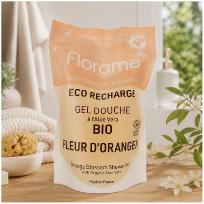Florame Eco-Réfill Gel Douche Fleur d’Oranger Eco-Réfill 700 ml