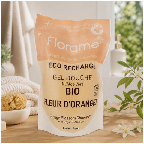 Florame Eco-Réfill Gel Douche Fleur d’Oranger Eco-Réfill 700 ml