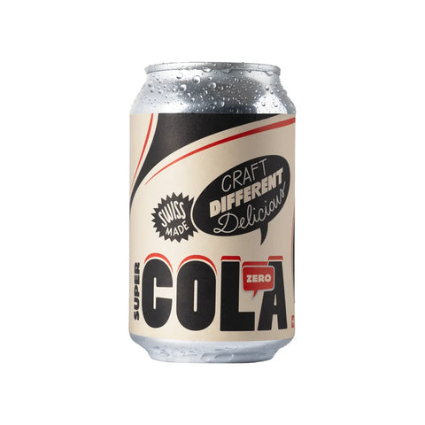 Super Cola Zero — Lattina da 330ml