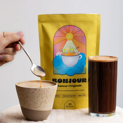 Bonjour Chocolat gastronomique – Chocolat chaud aux champignons fonctionnels