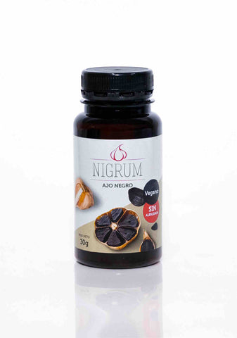Nigrum Pure Black Garlic Capsules – 35 Capsules, 859 mg Each