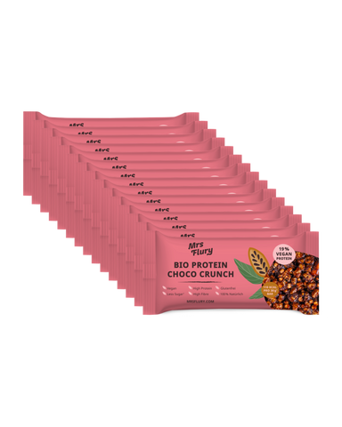 Bio Protein Choco Crunch Riegel 30 g Box mit 15 Stück